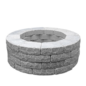 Blue Mist Round Fire Pit Base (48 pieces)